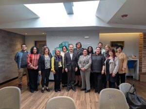 Congressman Jesus "Chuy" Garcia and Community Leaders at the Healthcare Roundtable