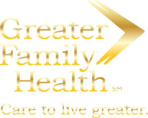 GFH Logo, Metallic Gold (vertical)